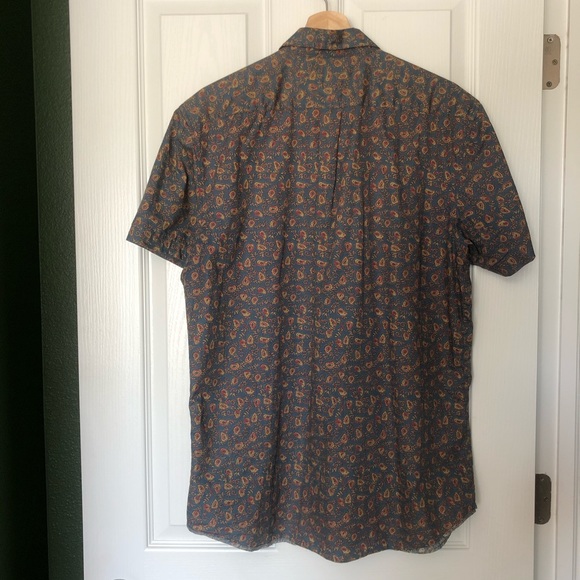 Men’s RVCA Paisley Button Up - Slim Fit - Picture 2 of 6